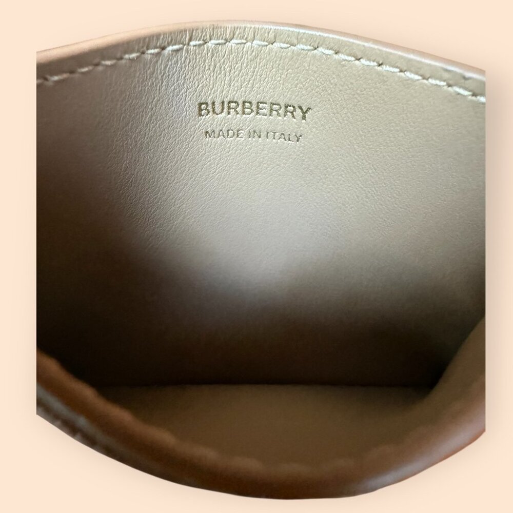 Burberry TB Colorblock Grain Leather Card Holder | NWOT - Picture 5 of 5